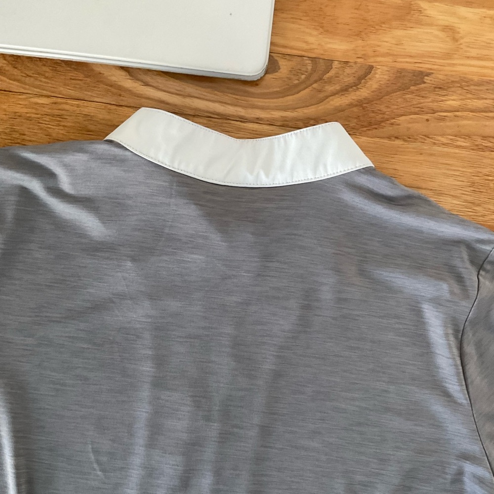 Jofit Purple and Gray Pullover with White Trim - Picture 3 of 11